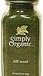 Comprar simply organic dill weed -- 0. 81 oz preço no brasil exotic fruit herbs & botanicals noni suplementos em oferta suplemento importado loja 3 online promoção -