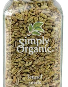 Sementes de Erva-Doce Orgânica Simply Organic - 54g: Sabor Natural e Bem-Estar Digestivo