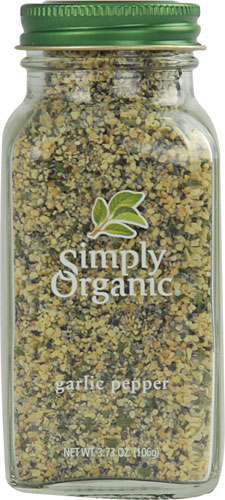 Simply Organic Tempero Alho e Pimenta 100g - Sabor e Saúde Natural