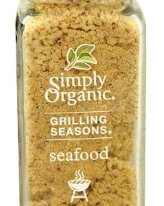 Simply Organic Tempero para Grelhados de Frutos do Mar - 62g