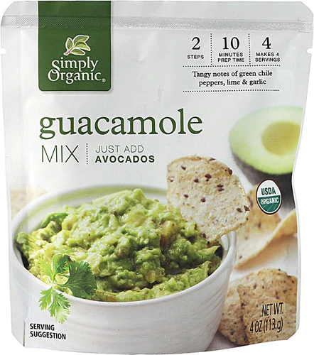 Simply Organic Mix Original para Guacamole - 113g