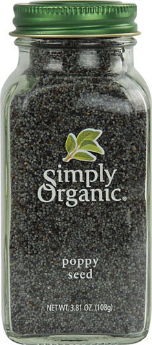 Sementes de Papoula Orgânicas Simply Organic 108g - Sabor e Saúde Natural
