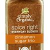 Comprar simply organic spice right everyday blends cinnamon sugar trio -- 3. 1 oz preço no brasil cinnamon food & beverages seasonings & spices suplementos em oferta suplemento importado loja 1 online promoção -
