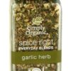 Comprar simply organic spice right everyday blends garlic herb -- 2 oz preço no brasil beverages food & beverages oolong tea suplementos em oferta tea suplemento importado loja 5 online promoção -