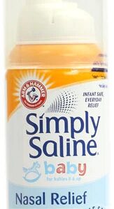 Simply Saline Baby Alívio Nasal 44ml - Solução Salina Suave para Bebês