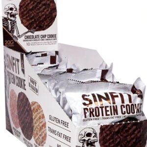 Sinister Labs SinFit Protein Cookie Chocolate Chip - 10 Cookies Energéticos