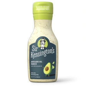 Molho Ranch Sir Kensington's com Óleo de Abacate e Limão Clássico - 266ml