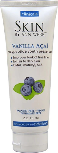 Skin by Ann Webb Polypeptide Youth Preserver Baunilha Açaí 103.5ml - Cuidado Anti-Idade Avançado