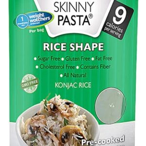 Skinny Pasta Konjac Tipo Arroz 9 Calorias por Porção Sem Glúten - 269g