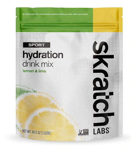 Skratch Labs Bebida Hidratante Esportiva Limão e Limão Siciliano - 439g