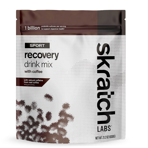 Skratch Labs Sport Recovery Drink Mix com Café - Recuperação Pós-Treino (599g)