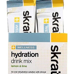 Skratch Labs Wellness Hydration Drink Mix Limão e Lima - 8 Pacotes para Hidratação Completa