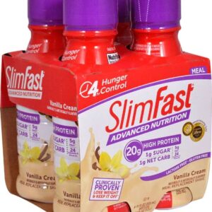 Comprar slimfast advanced nutrition high protein rtd shake vanilla cream -- 4 bottles preço no brasil diet products slim-fast suplementos em oferta top diets suplemento importado loja 39 online promoção -