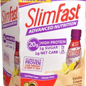 Comprar slimfast advanced nutrition high protein rtd shake vanilla cream -- 8 bottles preço no brasil diet products slim-fast suplementos em oferta top diets suplemento importado loja 55 online promoção -
