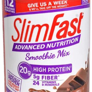 SlimFast Advanced Nutrition Shake Cremoso de Chocolate 312g - Sua Refeição Rápida e Nutritiva