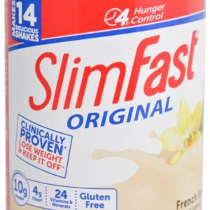 SlimFast Original Pó Baunilha Francesa - 364g