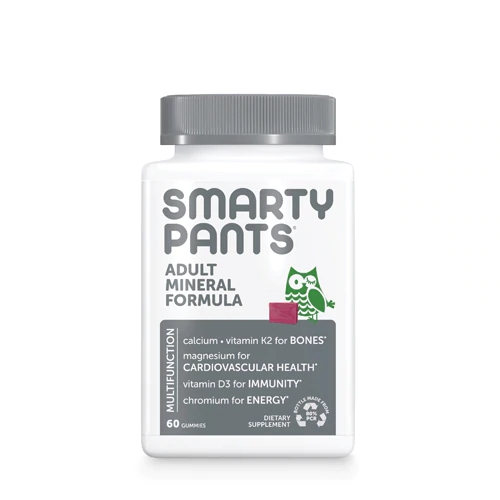 SmartyPants Mineral Complete Sabor Frutas Vermelhas - 60 Gomas Mastigáveis