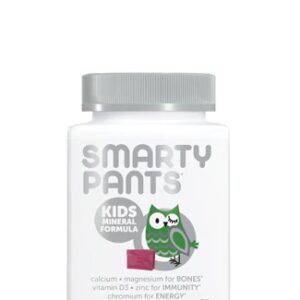 SmartyPants Kids Mineral Complete Morango Misturado - 60 Gomas Mastigáveis