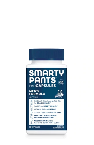 SmartyPants PhD Multivitamínico Vegano para Homens - 60 Cápsulas