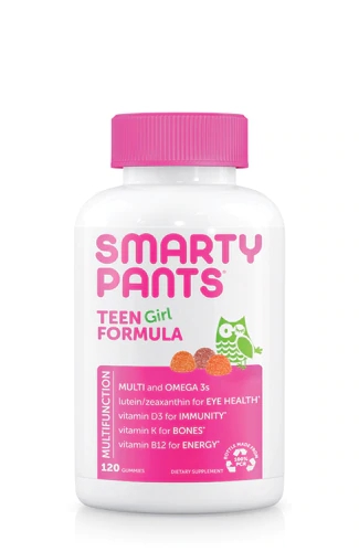 SmartyPants Teen Girl Complete: Vitaminas em Gomas para Adolescentes - 120 Unidades