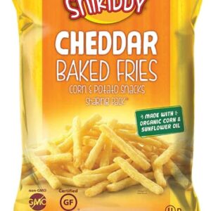 Snikiddy Organic Baked Fries Cheddar - Batata Frita Assada Orgânica Sabor Queijo 128g