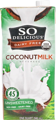 Leite de Coco Orgânico So Delicious Sem Açúcar - 946ml