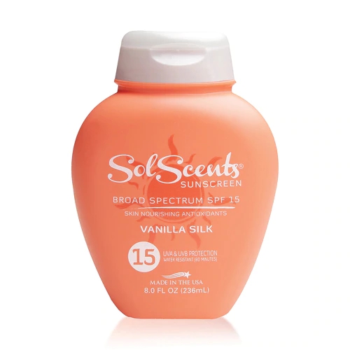Protetor Solar Sol Scents Vanilla Silk SPF 15 - Loção Perfumada 237ml