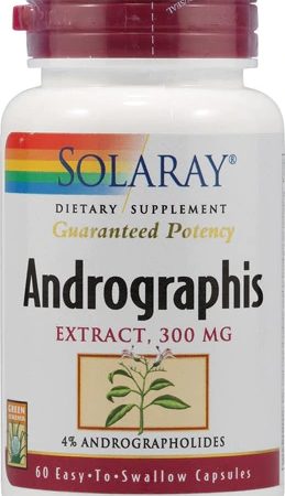 Comprar solaray andrographis extract -- 300 mg - 60 capsules preço no brasil andrographis herbs & botanicals immune support suplementos em oferta suplemento importado loja 167 online promoção -