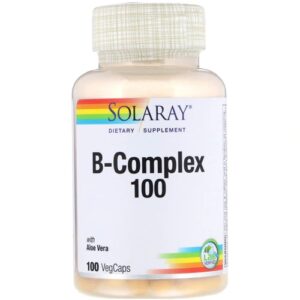 Solaray B-Complex 100 VegCaps: Potencialize Sua Energia e Bem-Estar