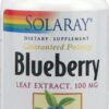 Comprar solaray blueberry leaf extract -- 100 mg - 60 capsules preço no brasil berries blueberry herbs & botanicals suplementos em oferta suplemento importado loja 1 online promoção -