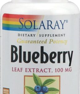 Comprar solaray blueberry leaf extract -- 100 mg - 60 capsules preço no brasil berries cranberry herbs & botanicals suplementos em oferta suplemento importado loja 57 online promoção -