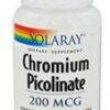 Comprar solaray chromium picolinate -- 200 mcg - 100 tablets preço no brasil chromium chromium picolinate minerals suplementos em oferta vitamins & supplements suplemento importado loja 1 online promoção -
