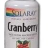 Comprar solaray cranberry -- 425 mg - 100 capsules preço no brasil berries cranberry herbs & botanicals suplementos em oferta suplemento importado loja 1 online promoção -