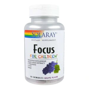 Comprar solaray focus for children™ grape -- 60 chewables preço no brasil attention & focus children's health suplementos em oferta vitamins & supplements suplemento importado loja 17 online promoção -