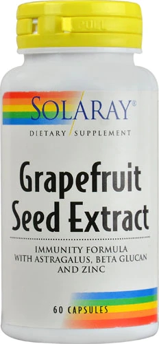 Solaray Extrato de Semente de Grapefruit Fórmula Imunidade - 60 Cápsulas