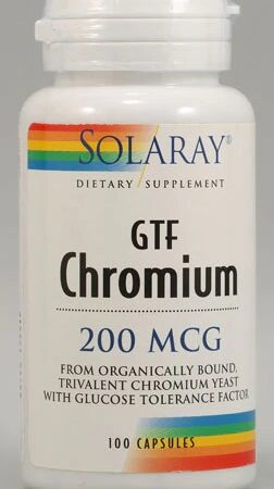 Comprar solaray gtf chromium -- 200 mcg - 100 capsules preço no brasil chromium gtf chromium minerals suplementos em oferta vitamins & supplements suplemento importado loja 1 online promoção -