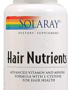 Solaray Hair Nutrients - Suplemento para Cabelos com 60 Cápsulas