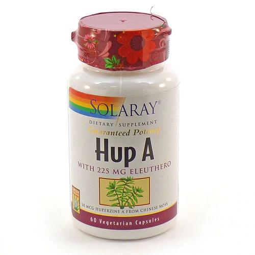Solaray Hup A - 60 Cápsulas Vegetarianas: Suporte Cognitivo e Bem-Estar Natural