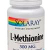 Comprar solaray l-methionine -- 500 mg - 30 capsules preço no brasil amino acids l-methionine suplementos em oferta vitamins & supplements suplemento importado loja 1 online promoção -