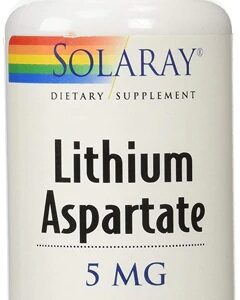 Comprar solaray lithium aspartate -- 5 mg - 100 vegcaps preço no brasil mood health stress suplementos em oferta vitamins & supplements suplemento importado loja 43 online promoção -