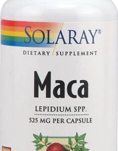 Solaray Maca 525 mg - 100 Cápsulas: Energia e Vitalidade Natural
