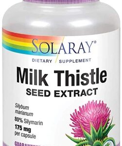 Solaray Milk Thistle Seed Extract -- 175 mg - 120 VegCaps