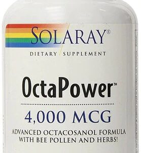 Solaray OctaPower™ 4000mcg - 120 Cápsulas: Energia e Vitalidade Natural