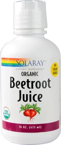Solaray Organic Beetroot Juice -- 16 fl oz