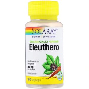 Comprar solaray organically grown eleuthero -- 350 mg - 100 vegcaps preço no brasil eleuthero energy herbs & botanicals suplementos em oferta suplemento importado loja 31 online promoção -