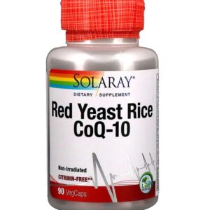 Solaray Red Yeast Rice-CoQ-10 -- 90 VegCaps