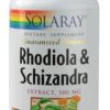 Comprar solaray rhodiola & schizandra -- 500 mg - 60 vegetarian capsules preço no brasil energy herbs & botanicals rhodiola rosea suplementos em oferta suplemento importado loja 1 online promoção -