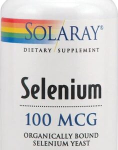 Solaray Selênio 100 mcg - 100 Cápsulas: Essencial para Imunidade e Antioxidante