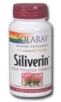 Solaray Siliverin Milk Thistle Formula 90 Cápsulas - Saúde do Fígado