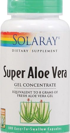 Comprar solaray super aloe vera gel concentrate -- 100 capsules preço no brasil áloe vera general well being herbs & botanicals suplementos em oferta suplemento importado loja 45 online promoção -
